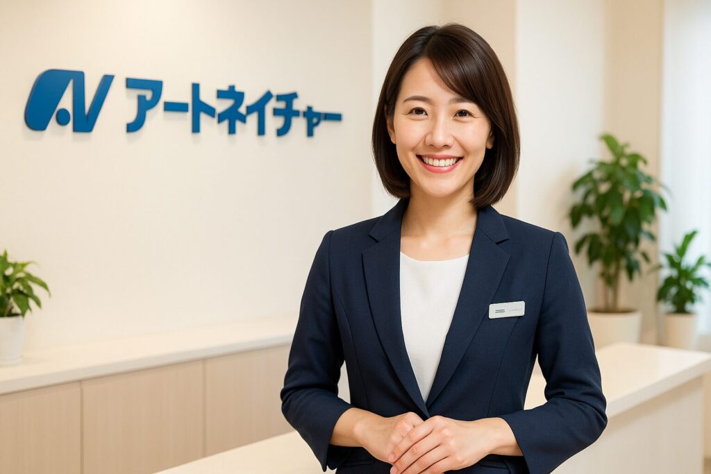 アートネイチャーの女性スタッフ