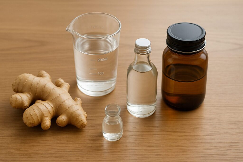 生姜育毛剤の作り方（基本編）