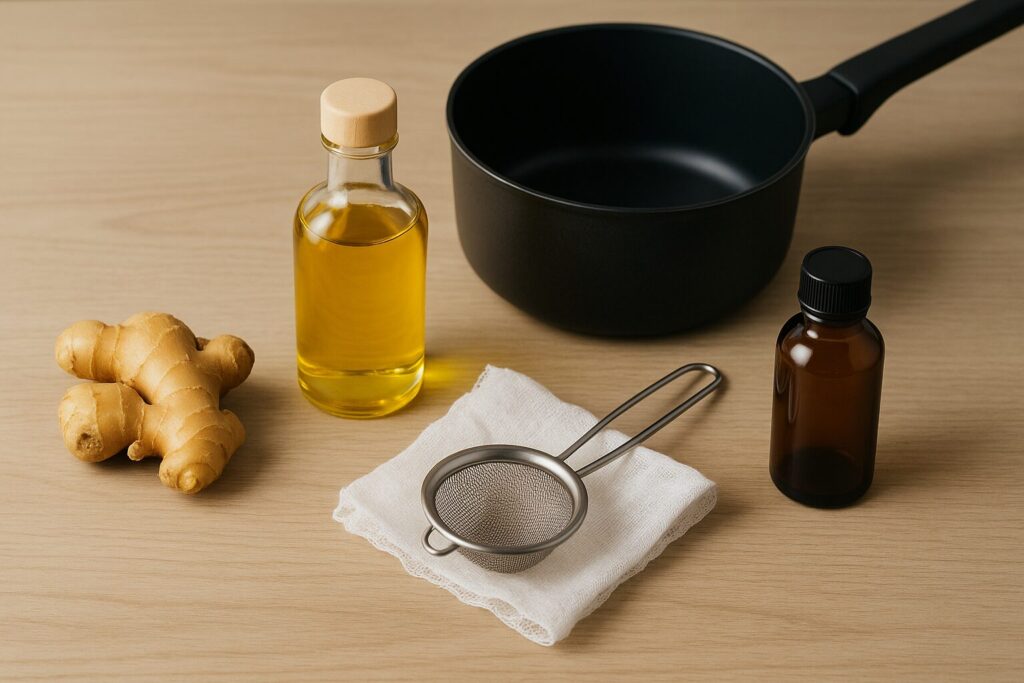 生姜育毛剤の作り方（応用編）
