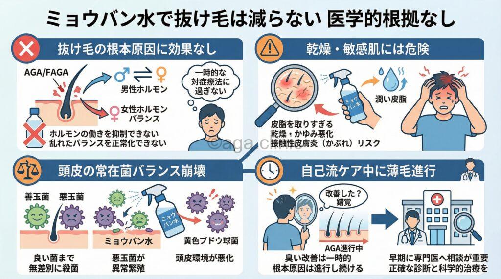 ペットボトルの中にミョウバン水