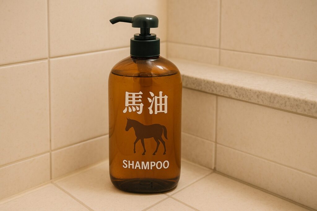 馬油のシャンプー