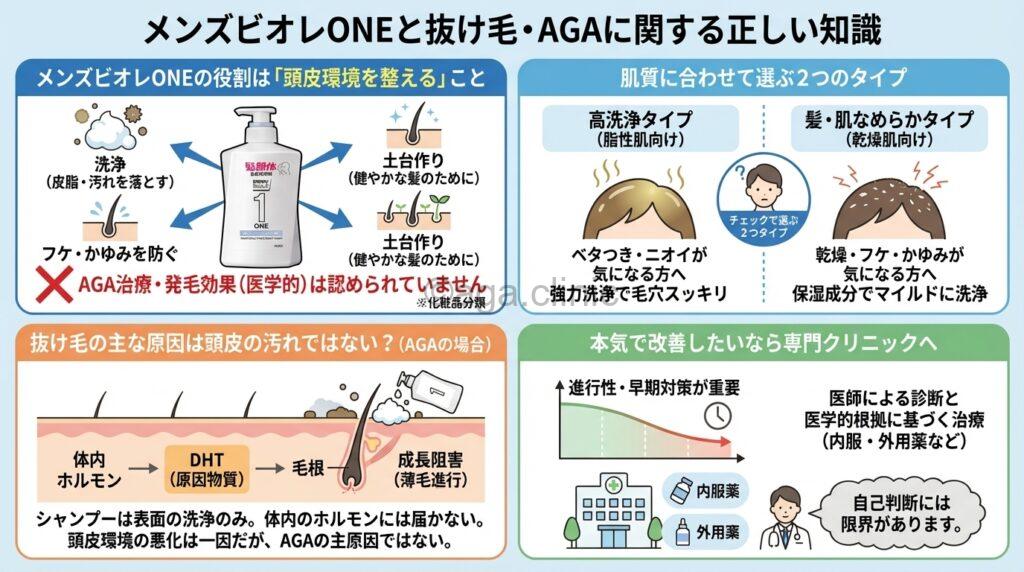 メンズビオレONEオールインワン全身洗浄料のボトル先端