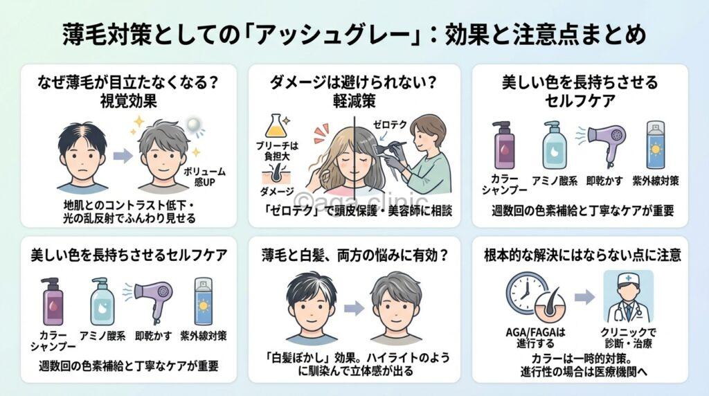 髪色がアッシュグレーの男性と女性