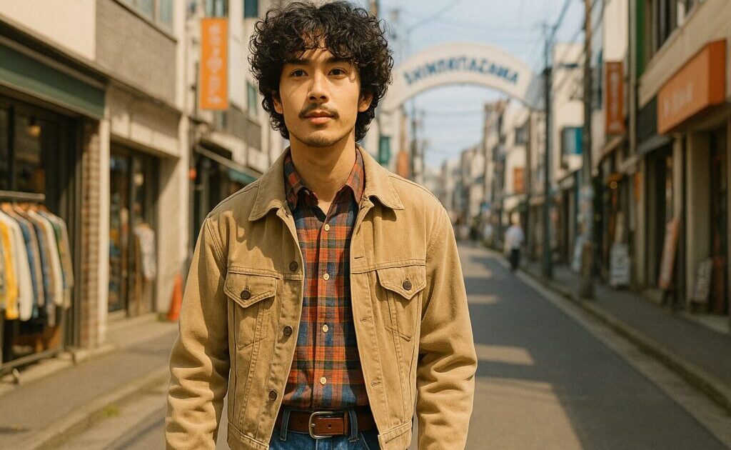 スペインカールの男性
