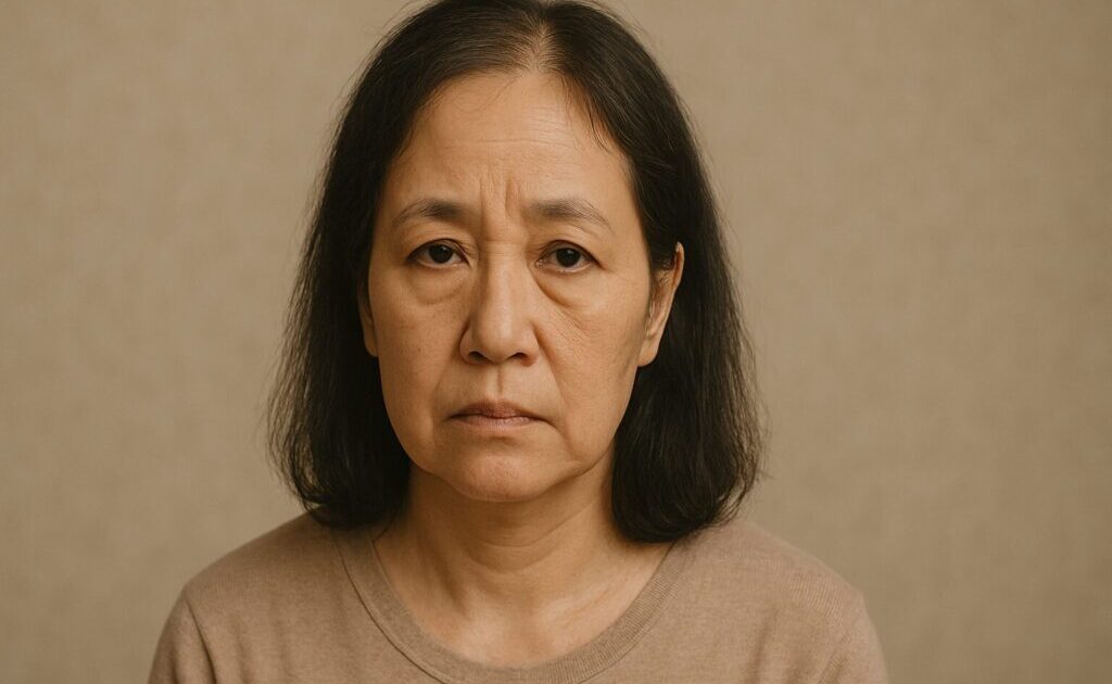 薄毛の女性